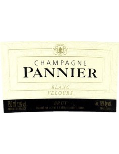 Velours Blanc - Brut - Champagne Pannier
