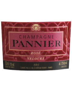 Velours Rosé - Brut - Champagne Pannier - Chai N°5