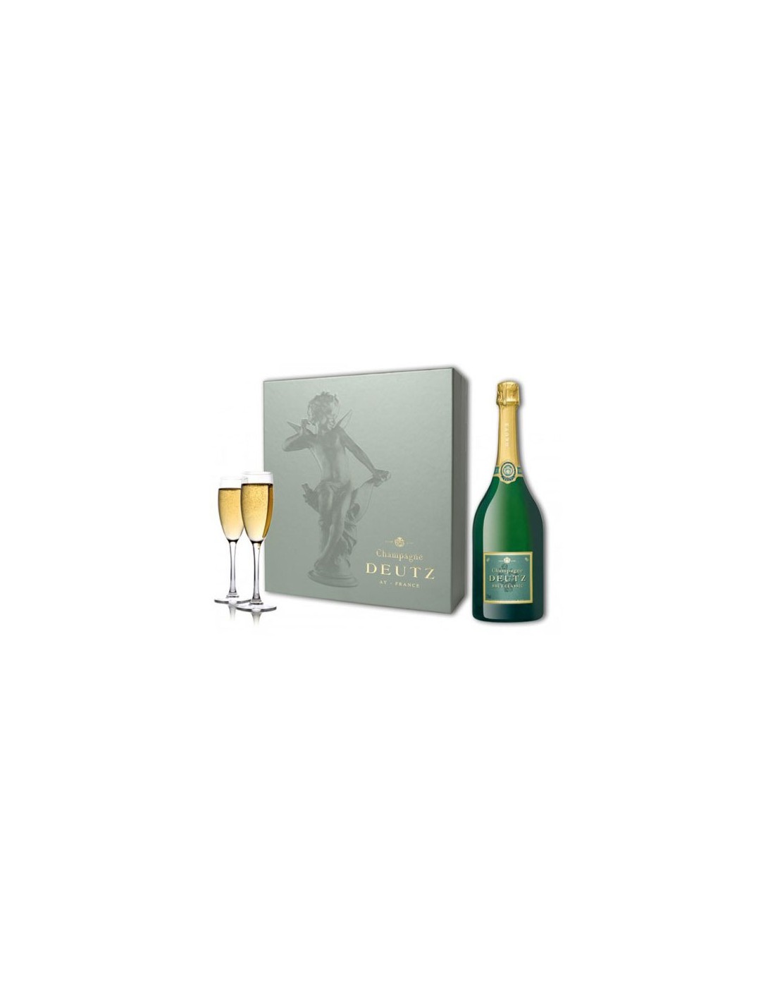 Deutz coffret Champagne Deutz, Brut Rosé et Brut Classic meilleur prix