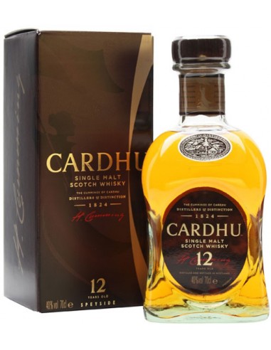 Whisky Cardhu 12 ans SIngle Malt - Chai N°5