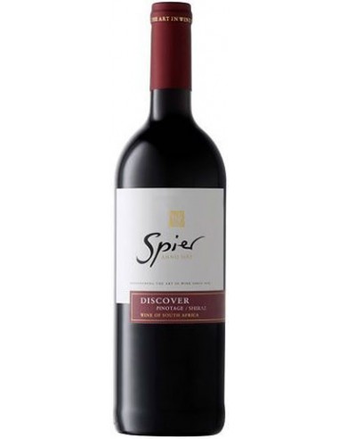 Vin Discover Rouge Pinotage / Shiraz 2015 - Spier - Chai N°
