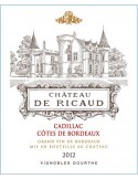 Vin Château de Ricaud 2016 Cadillac Côtes de Bordeaux - Chai N°5