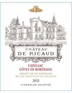 Vin Château de Ricaud 2017 Cadillac Côtes de Bordeaux - Chai N°5