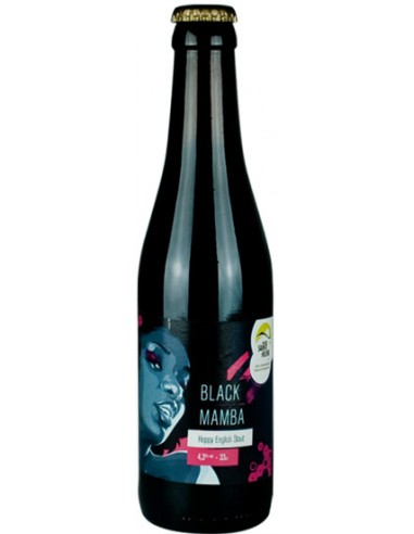 Bière Brune Black Mamba 33 cl 4.3 % - Chai N°5