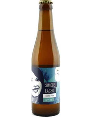 Bière Blonde Simcoe Lager 33 cl 3.5 % - Chai N°5