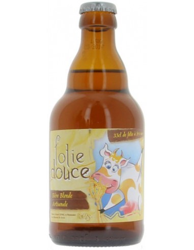 Bière Folie Douce Blonde 33 cl - Chai N°5