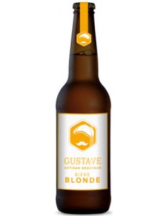 Bière Gustave Blonde 33 cl - Chai N°5