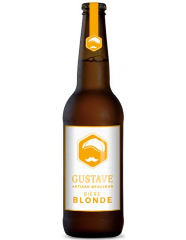 Bière Gustave Blonde 33 cl - Chai N°5