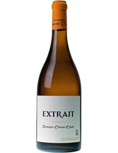 Vin Châteauneuf-du-Pape Extrait Blanc 2020 - Domaine Chante Cigale - Chai N°5