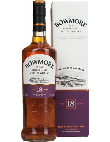Whisky Bowmore 18 ans Single Malt - Chai N°5