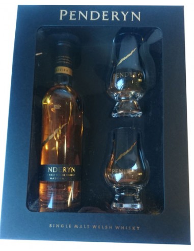 Whisky Coffret Penderyn Madeira + 2 Verres - Chai N°5