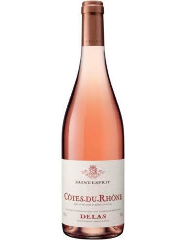 Vin Côtes du Rhône Rosé 2016 Saint-Esprit - Delas - Chai N°5