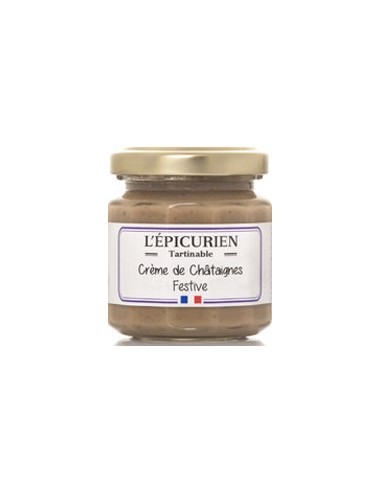 Tartinables Crème de Châtaignes Festive 100g - L'Epicurien - Chai N°5
