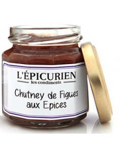 Tartinables Chutney de Figues aux Epices 115g - L'Epicurien - Chai N°5