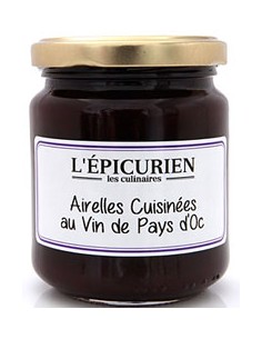 Tartinables Airelles Cuisinées au Vin du Pays d'Oc 240g - L'Epicurien - Chai N°5