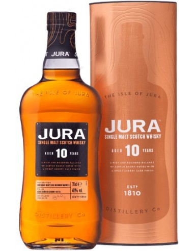 Whisky Jura 10 ans Single Malt 70 cl 40 % - Chai N°5
