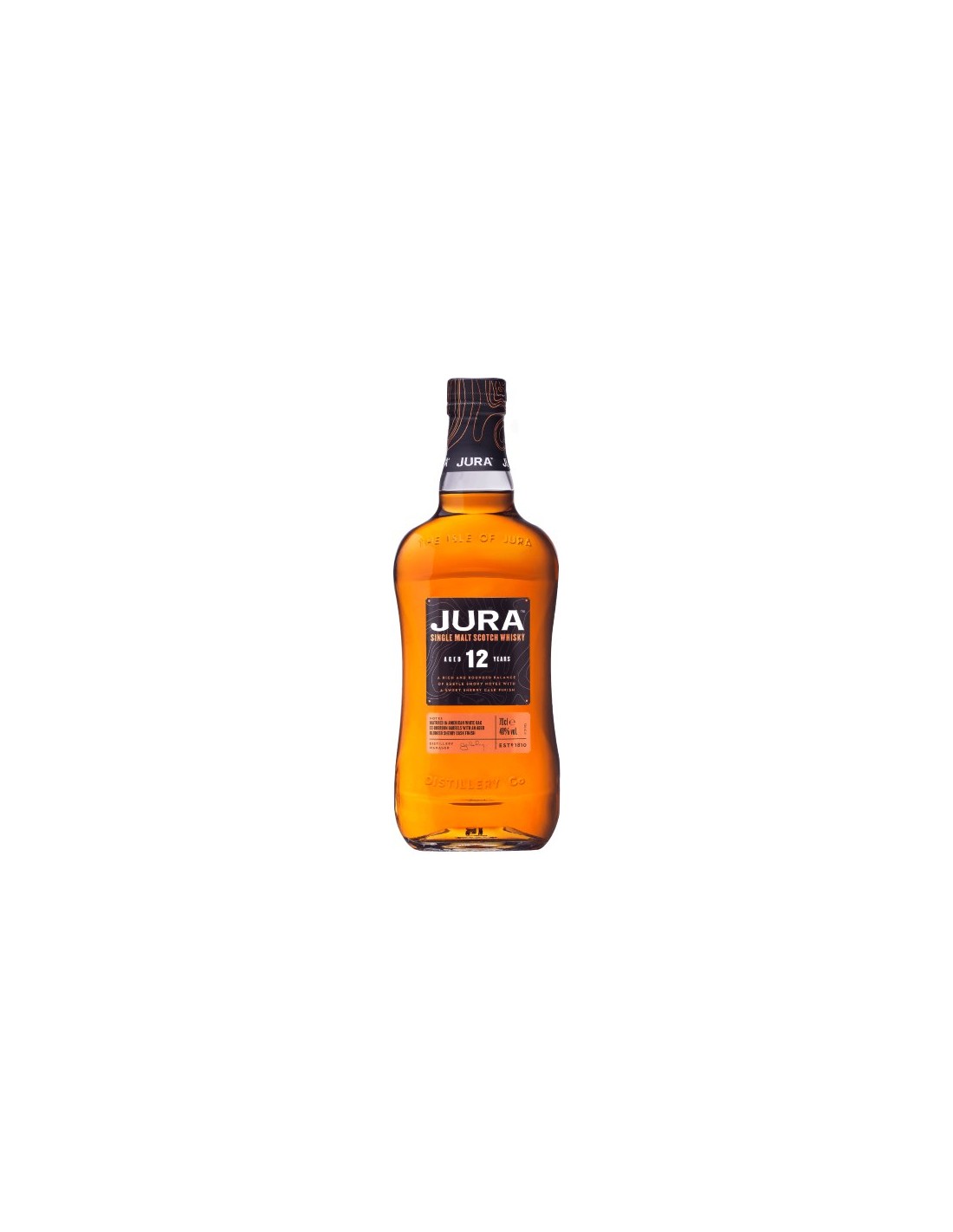 Whisky Jura 12 ans Single Malt 70 cl 40 Chai N°5