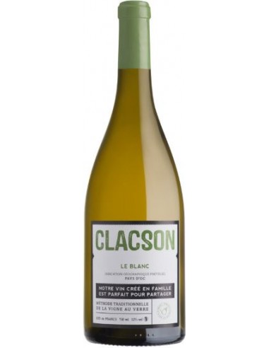 Vin Clacson Blanc Pays d'Oc - Chai N°5
