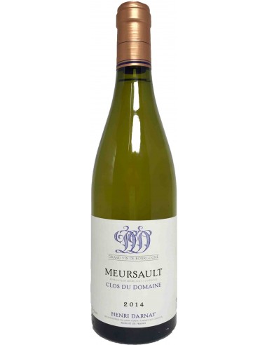 Vin Meursault Clos du Domaine 2019 - Henri Darnat - Chai N°5