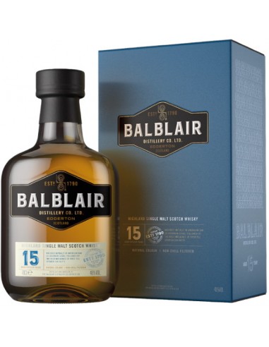 Whisky Balblair 15 ans - Chai N°5
