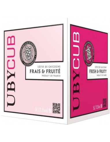 Vin Bib UBYCUB Rosé 5 L - Domaine Uby - Chai N°5