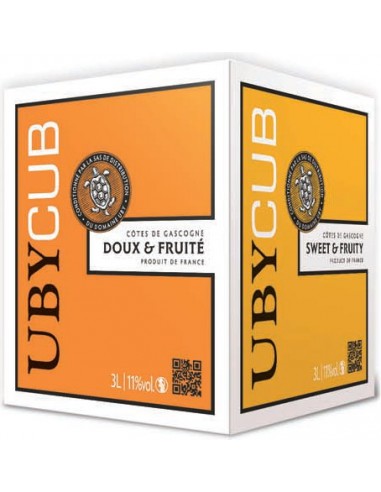 Vin Bib UBYCUB Blanc (N°4) 3 L - Domaine Uby