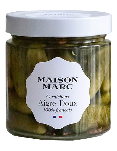 Cornichons Aigre-Doux 250g - Maison Marc - Chai N°5