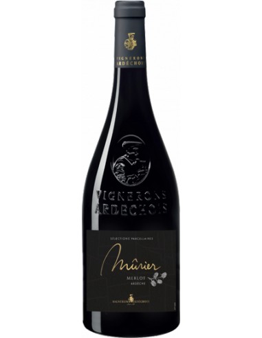 Vin Terre de Mûrier Merlot 2017 - Les Vignerons Ardéchois - Chai N°5