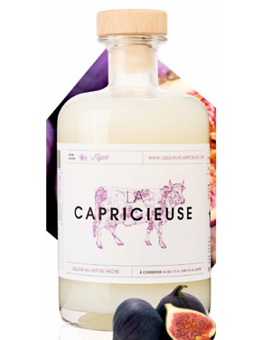 Liqueur au Lait de Vache Saveur Figue - La Capricieuse - Chai N°5