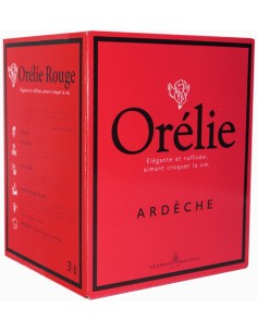 Vin Cubi Orélie Rouge 3 L - Les Vignerons Ardéchois - Chai N°5