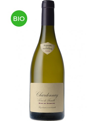 Vin Chardonnay Terres de Famille 2019 - Domaine de la Vougeraie - Chai N°5