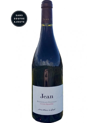 Vin Cuvée Jean Sans Soufre - Domaine de Bel Air - Chai N°5