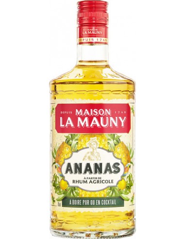 Boisson Spiritueuse La Mauny Ananas - Chai N°5