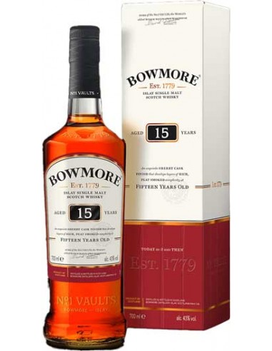 Whisky Bowmore 15 ans Single Malt - Chai N°5