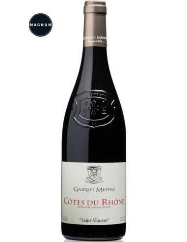 Vin Côtes-du-Rhône St-Vincent 2020 en Magnum - Gabriel Meffre - Chai N°5
