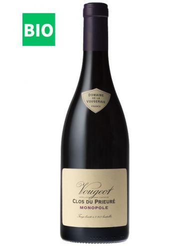 Vin Bio Vougeot Rouge Clos du Prieuré Monopole - Chai N°5