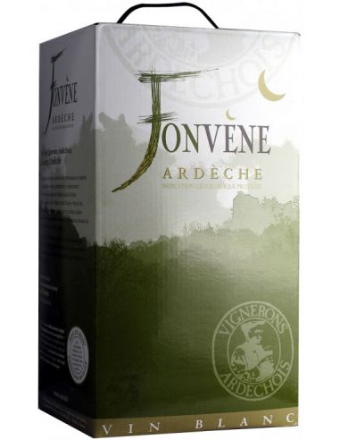 Bib Fonvène Blanc 10 L - Les Vignerons Ardéchois - Chai N°5