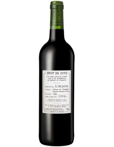Vin Brut de Cuvée - Domaine de l'Arjolle - Chai N°5