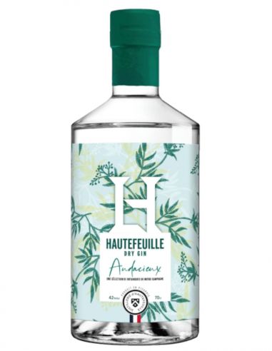 Gin l'Audacieux de la Distillerie d'Hautefeuille - Chai N°5