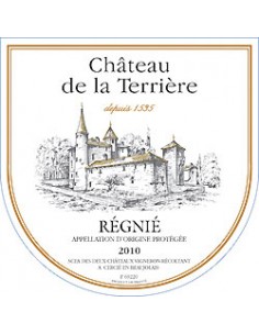 Régnié 2015 - Château de la Terrière