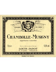 Vin Chambolle-Musigny 2015 - Louis Jadot - Chai N°5