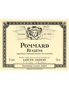 Vin Pommard 1er Cru 2013 Rugiens - Louis Jadot - Chai N°5