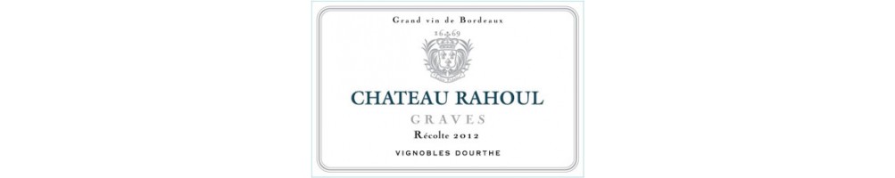 Vin du Château RAHOUL ( Bordeaux - Graves ) au Chai N°5